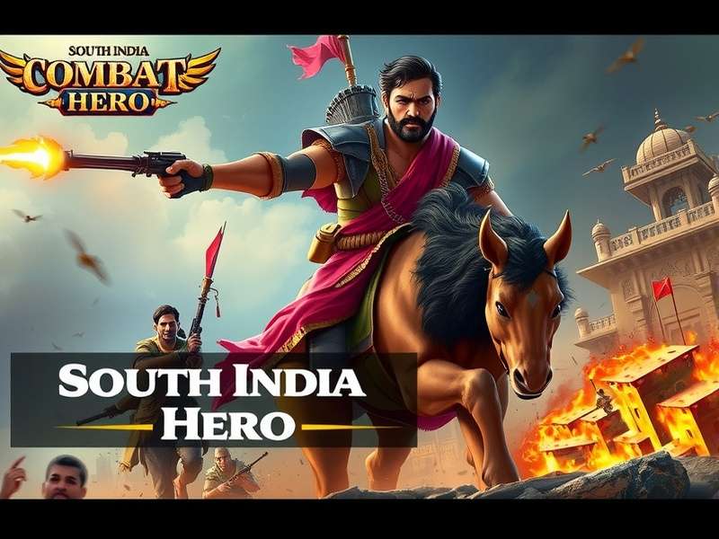 South India Combat Hero Game Cover Art
